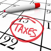 Taxes on a Calendar